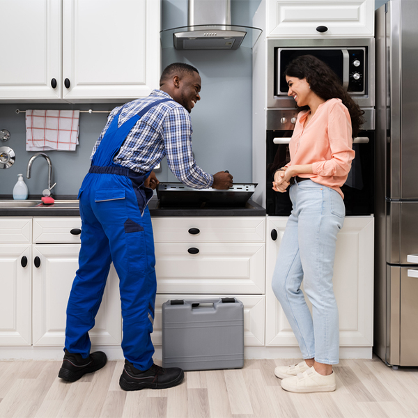 what kind of warranty do you offer on your cooktop repair services in River Falls Alabama